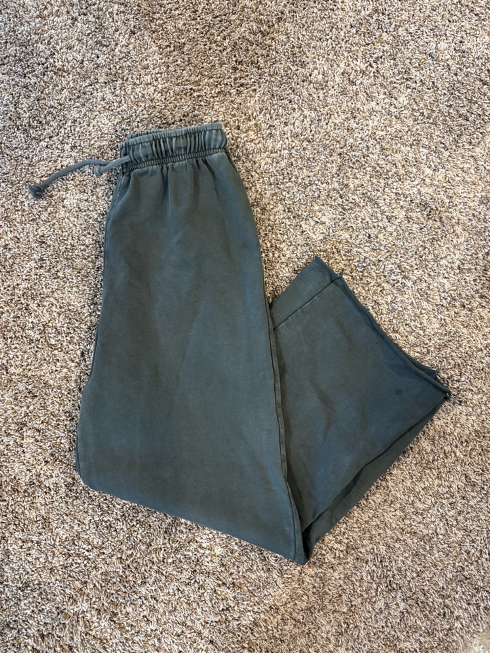 Zara Gray Wide Leg Sweatpants